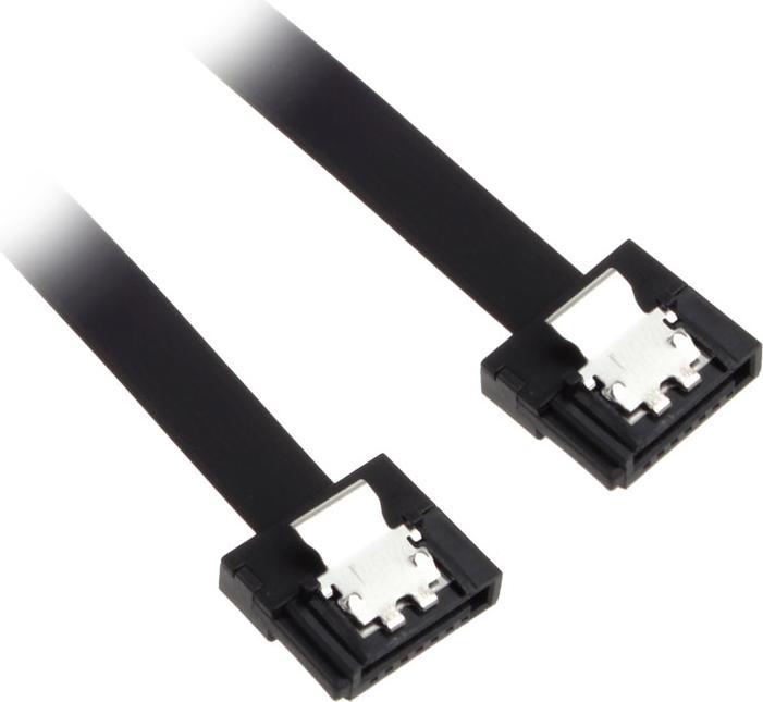 Actual product image Akasa Proslim SATA 3 cable 15cm straight