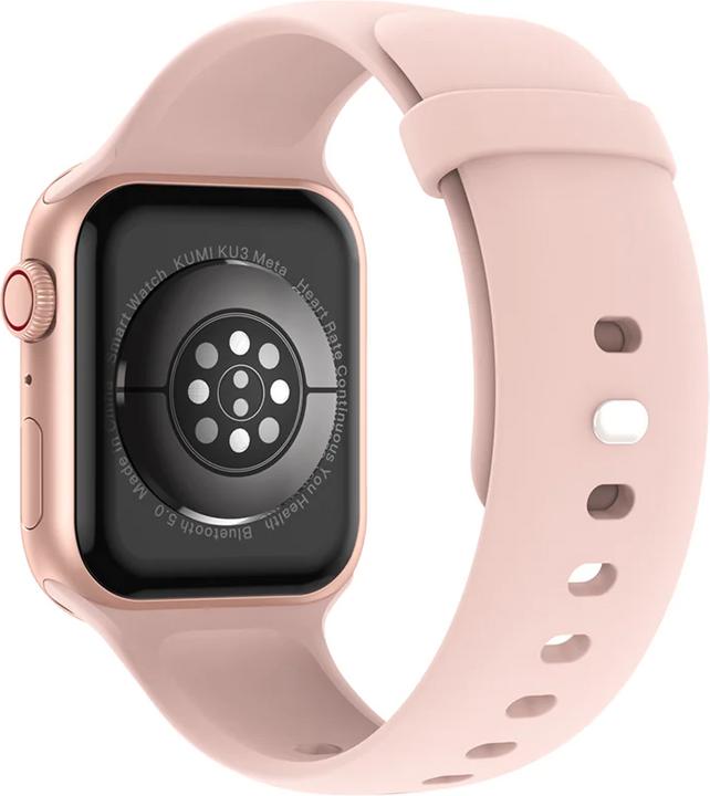 Produktbild Kumi Smartwatch KU3 META Enhanced, Rosa (35 mm)