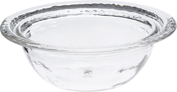 Glasi Hergiswil Schale Anelli Ø 22.5 cm 1 Stück, Transparent (22.50 cm, 1 x)