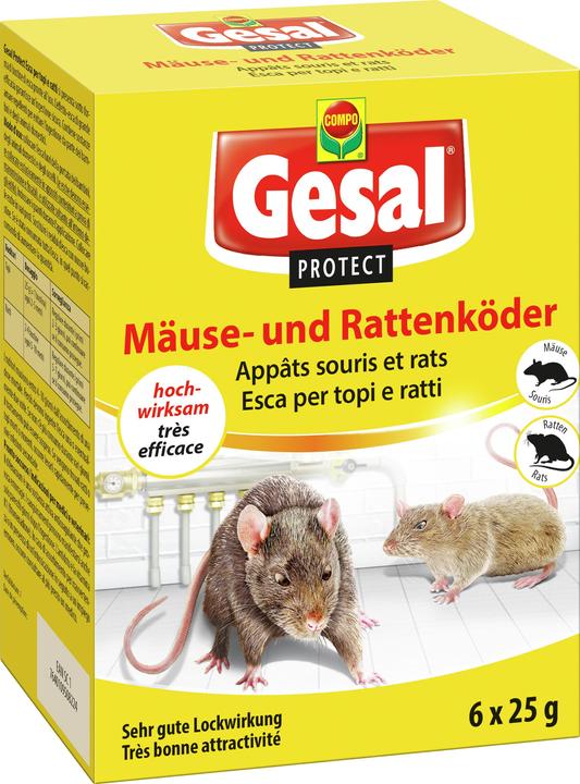Image du produit Gesal PROTECT Appât souris et rats