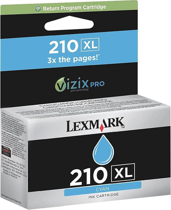 Produktbild Lexmark Rückgabenpatrone Nr. 210XL (C)
