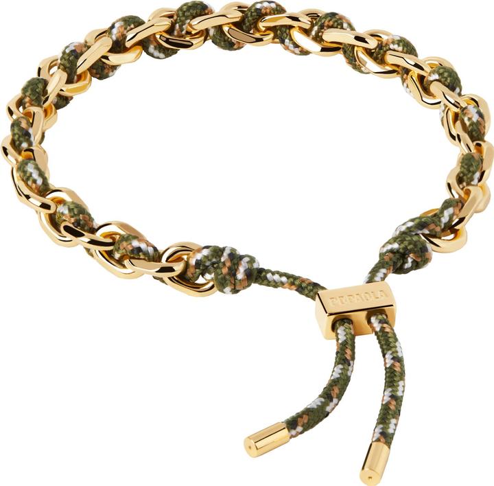 Actual product image Pd Paola Armband (24 cm, Brass, Fabric)