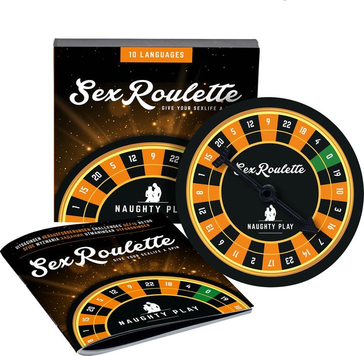 Produktbild tease & please Sex Roulette Naughty Play (Sonstiges, Deutsch, Französisch, Italienisch, Englisch, Spanisch, Niederländisch, Schwedisch, Norwegisch, Polnisch, Russisch)