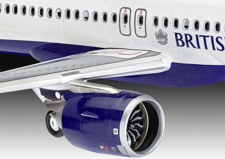 Actual product image Revell 03840 RV 1:144 Airbus A320 neo British Airways flight model kit 1:144