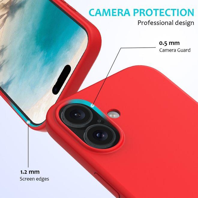Actual product image MU Classic Liquid Silicone Series (Apple iPhone 16)