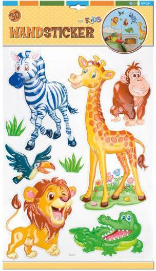 Produktbild Magni 3D Wandsticker Wildtiere
