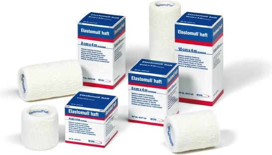 Produktbild BSN Elastomull® haft 8 x 4 m 10 Stk weiss (Druckentlastung)