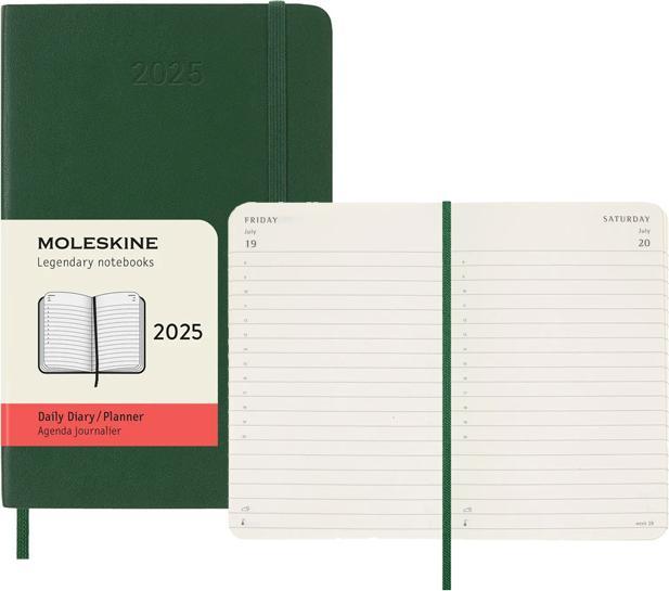 Moleskine Tageskalender (A6, Pocket, English)
