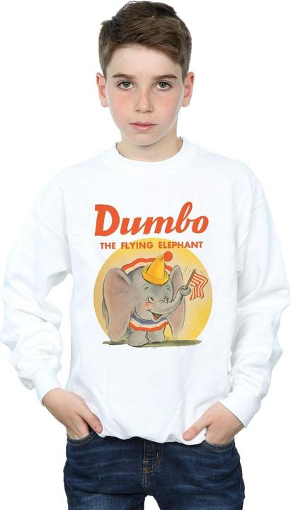 Actual product image Disney Boys Dumbo Flying Elephant Sweatshirt (152, 158)