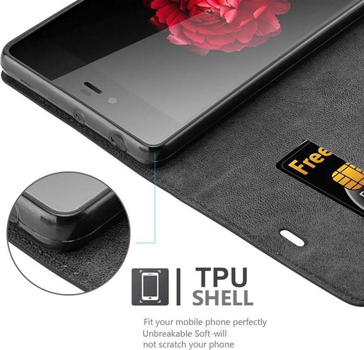 Productafbeelding Cadorabo Boek Onzichtbare Magneethoes (ZTE Nubia Z9 Max)