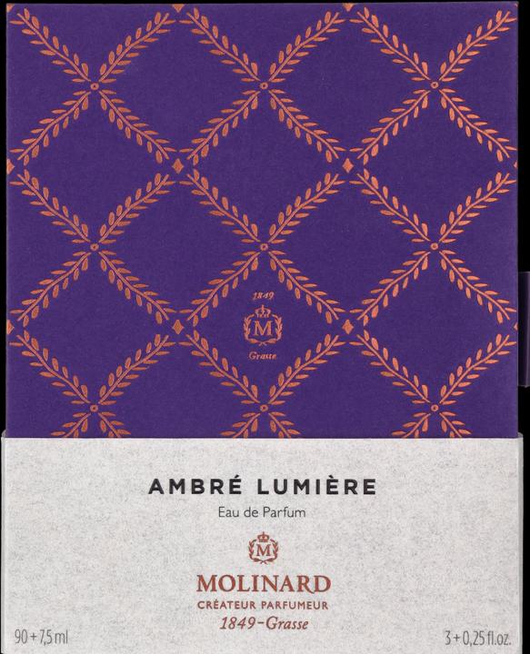 Image du produit Molinard AMBRÉ LUMIÈRE EDP 90 ML + 7,5 ML (Eau de parfum, 97.50 ml)