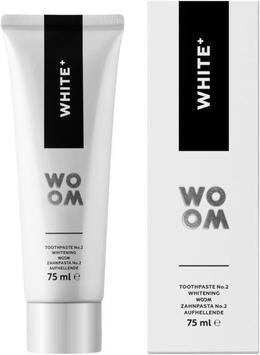 Woom Brand White+ Toothpaste No.2 Whitening - Whitening Toothpaste (75 ml)