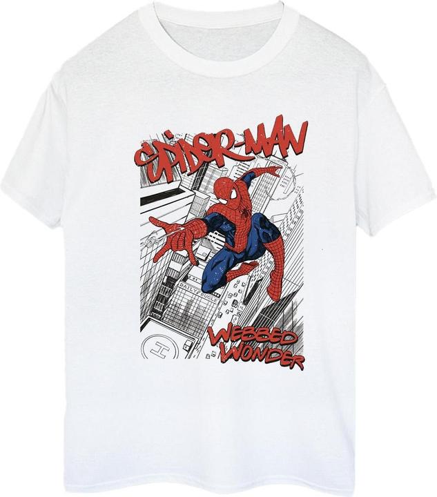 Produktbild SpiderMan Sketch City TShirt (S)