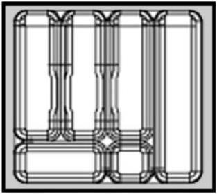 Actual product image Agoform Cutlery tray