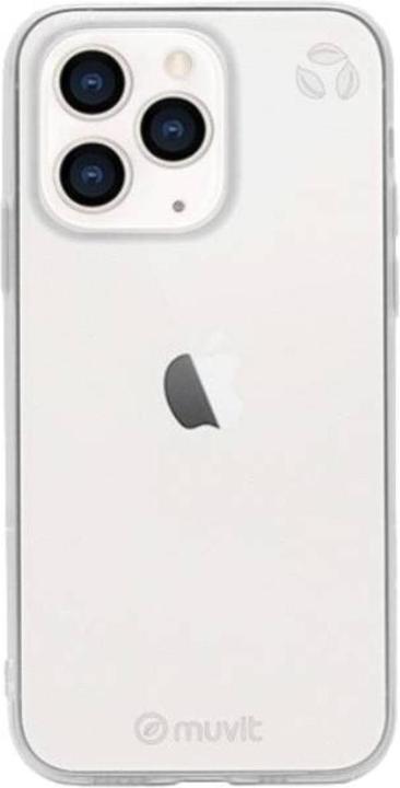 Actual product image Muvit Apple Iphone 13 Pro Recycletek Soft Cover By Transparent (Apple iPhone 13 Pro)