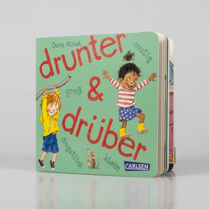 Actual product image drunter und drüber (German, Doris Rübel, 2023)
