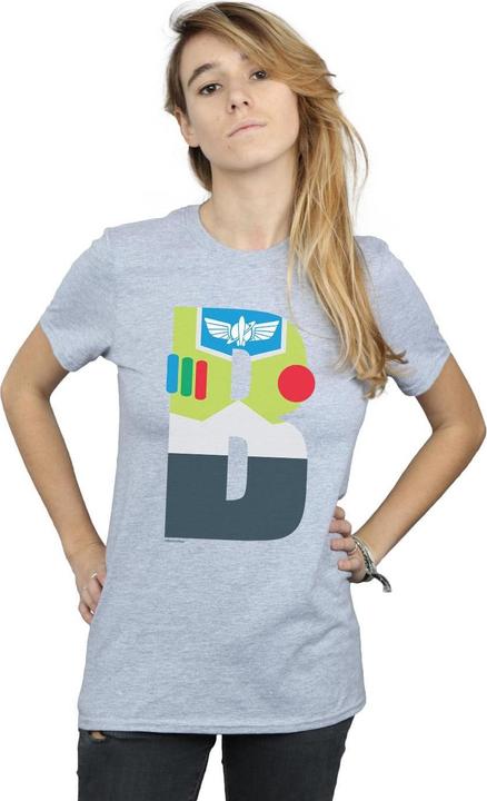 Immagine prodotto Disney Alphabet B Is For Buzz Lightyear Maglietta Ampia Donna (3XL)