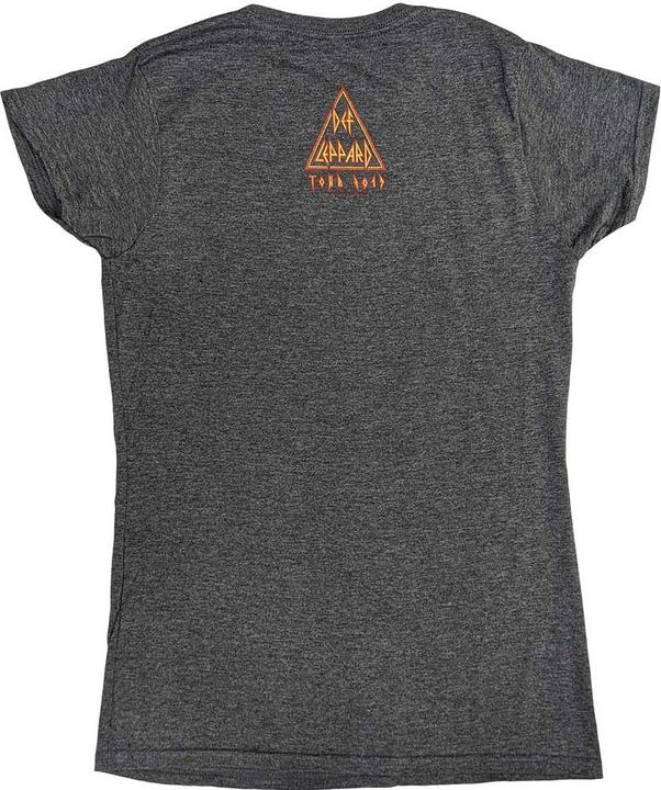 Actual product image Def Leppard Womens/Ladies Love Bites Tour 2019 T-Shirt (L)