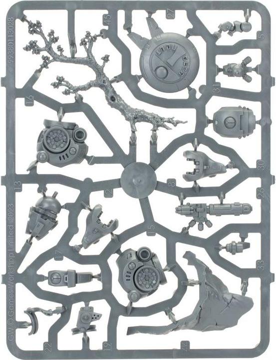 Actual product image Games Workshop Warhammer 40k - T'au Empire Commander Farsight (Plastic)