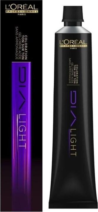 Produktbild L'Oréal Professionnel DIA LIGHT gel-creme acide sans amoniaque #6 50 ml (#6 Dark Blonde)