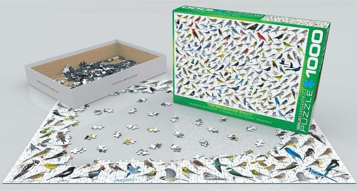 Produktbild Eurographics Die Welt der Vögel (1000 Teile)