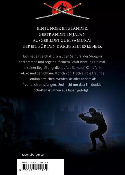 Immagine prodotto Ravensburger Samurai, Band 9: Die Rückkehr des Kriegers (Tedesco, Chris Bradford, Ströle di tungsteno, 2020)