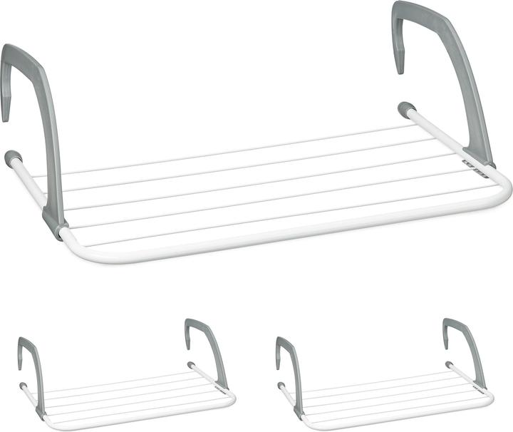 Actual product image Relaxdays 3x clothes horse (3 m)