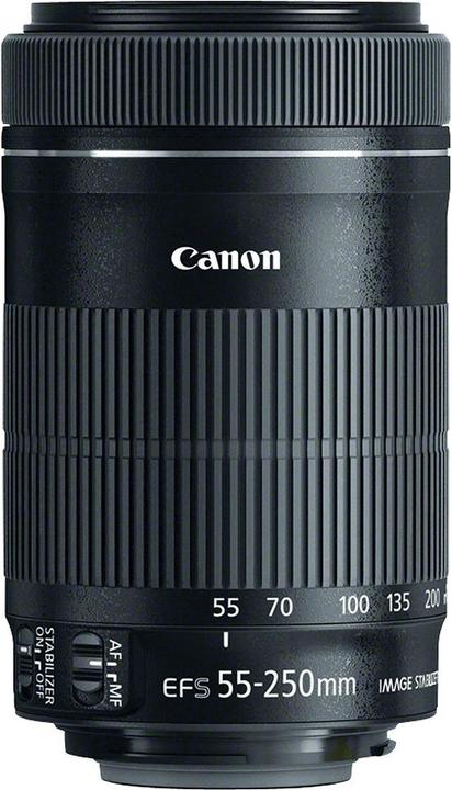 Produktbild Canon EF-S 55-250mm f/4-5.6 IS STM - Import (Canon EF-S, APS-C / DX)