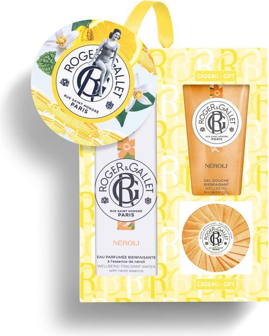 Roger & Gallet Neroli Facetie Coffret EPB100 / Gel Douche 50 / Sav50