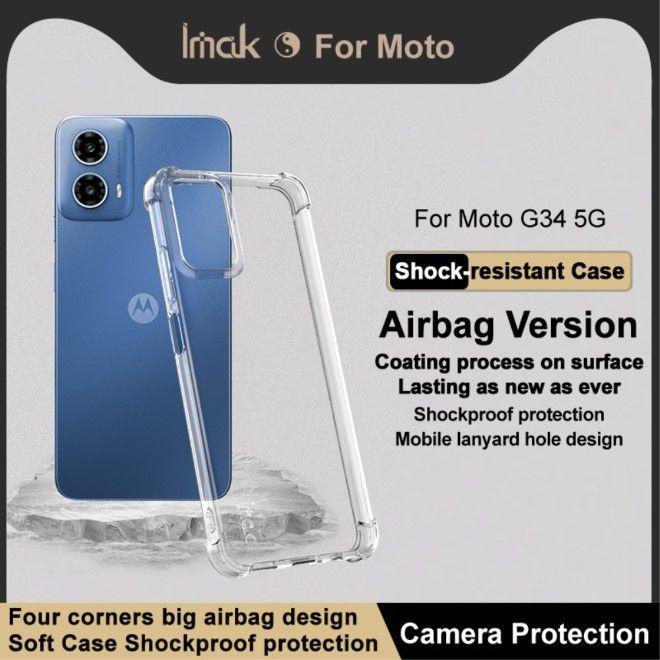 Produktbild Imak Robuste TPU Softcase Hülle (Motorola Moto G34)