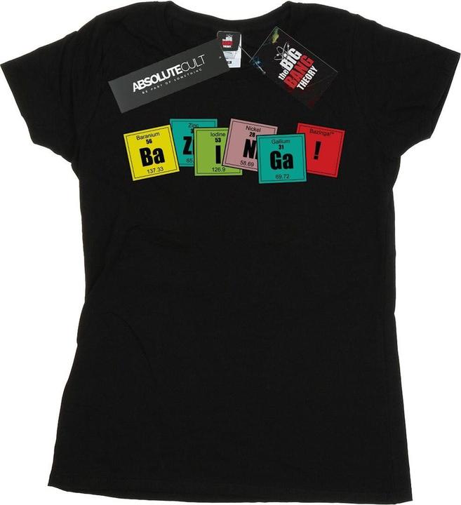Actual product image Dam Womens/Ladies Bazinga Elements Cotton T-Shirt (L)