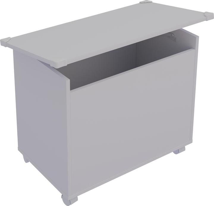 Actual product image VCM Wooden seat chest bench chest Bosula M (68 cm)
