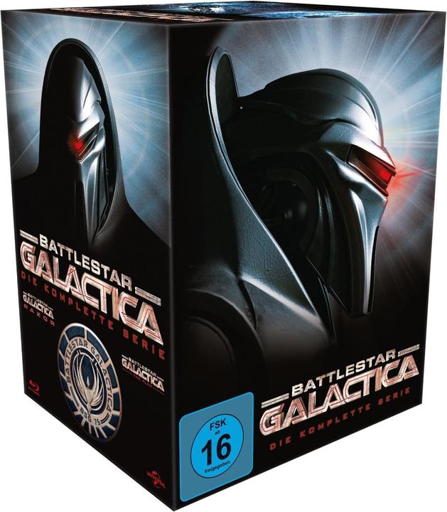 Actual product image Battlestar Galactica The complete series (Blu-ray, 2004, German, English)