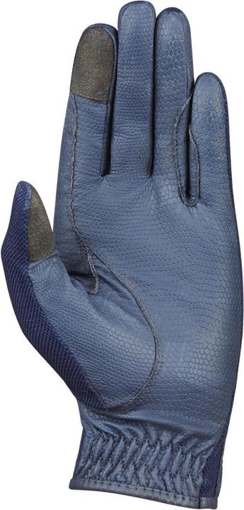 Image du produit Dublin Gants d'équitation brillants en cuir de chèvre avec paume en maille (S)