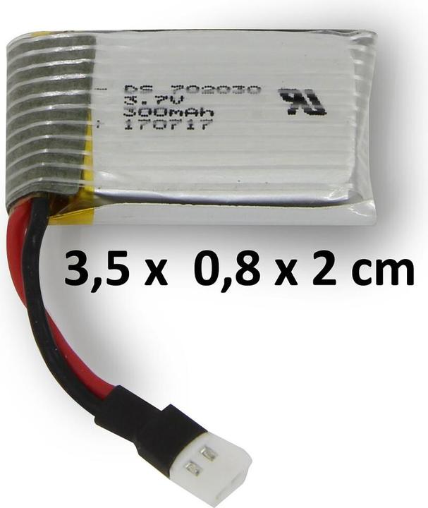 Produktbild Jamara Akku AX8 Lipo 3,7V 300mAh 1,11Wh (3.70 V, 300 mAh)
