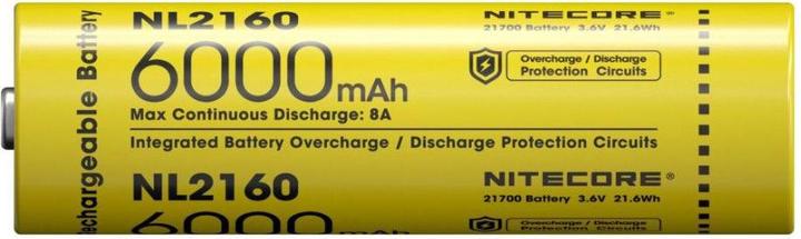 Produktbild Nitecore NL2160 (1 Stk., 21700, 6000 mAh)