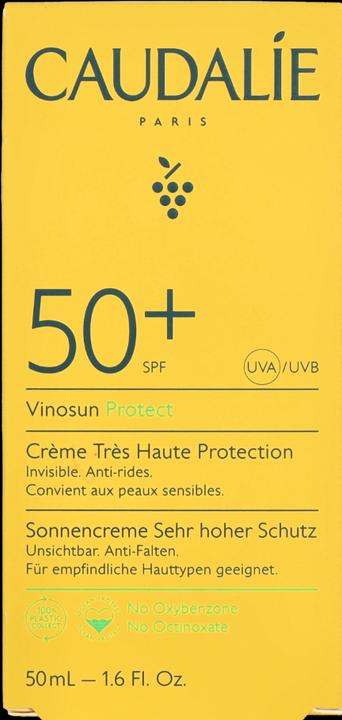 Produktbild Caudalie Vinosun Haute Protecting Sun (Sonnencreme, SPF 50, 50 ml, 72 g)
