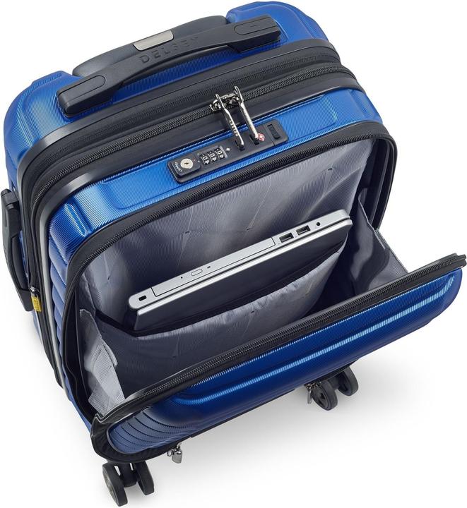 Produktbild Delsey Shadow 5.0 4-Rollen Kabinentrolley 55 cm Laptopfach mit Dehnfalte (41 l, Handgepäck (bis 50l))