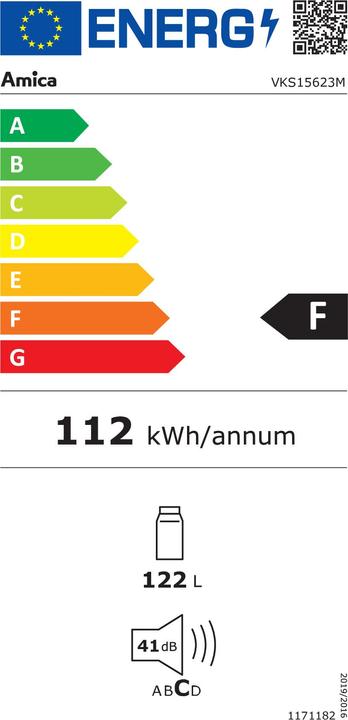 Energie-Label Amica VKS 15623-1 M (120 l)