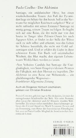 Produktbild Der Alchimist (Deutsch, Paulo Coelho, 2008)