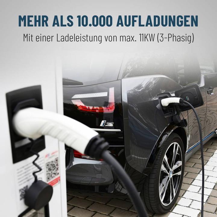 Produktbild Absina 52-231-1001 eMobility Ladekabel (Typ 2, 11 kW, 16 A)