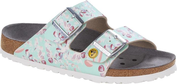 Immagine prodotto Birkenstock Sandalo Arizona ESD Gr.39 fiore campo menta Birko Flor IT 61340 (39)