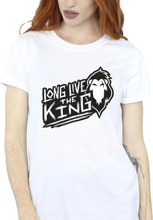 Actual product image Disney Womens/Ladies The Lion King The King Cotton Boyfriend T-Shirt (S)