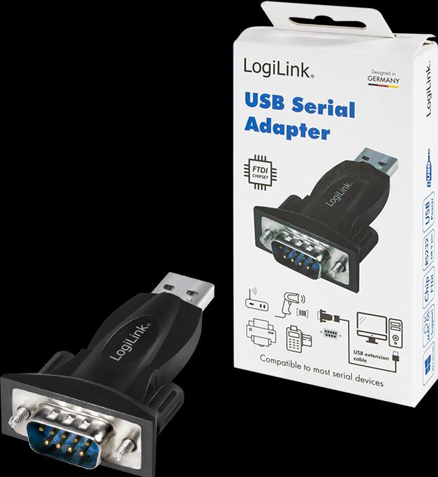 Actual product image LogiLink AU0034 (USB-A, 2 Ports)