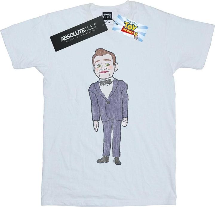 Actual product image Disney Womens/Ladies Toy Story 4 Benson Dummy Pose Cotton Boyfriend T-Shirt (XL)