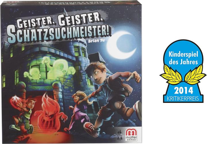 Produktbild Mattel Games Geister, Geister, Schatzsuchmeister (Deutsch)