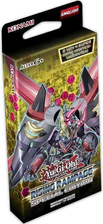 Actual product image Yu-Gi-Oh Rising Rampage Special Edition -! (English, Booster Pack)