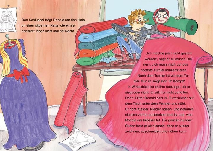 Actual product image Ritter Ronald und die Kleider (German, Andrea Schomburg, 2024)