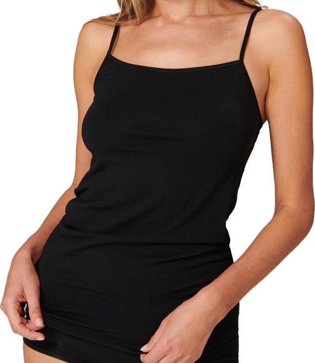 Produktbild Schiesser 4er Pack 95/5 Organic Spaghetti-Top (46, 3XL)