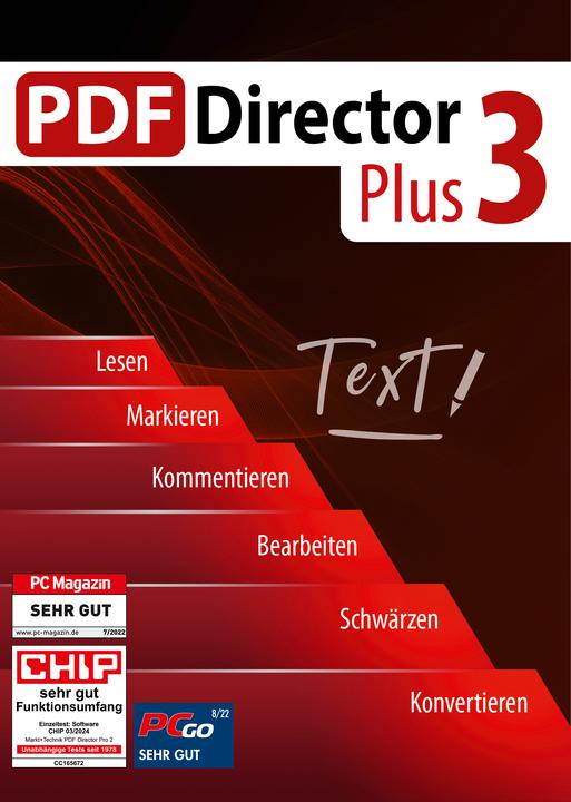 PDF Director 3 Plus Download Code (1 User, 1 Devices/Users, unlimited)